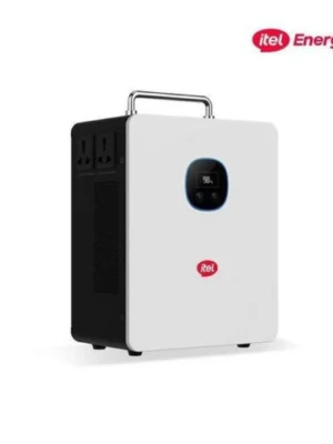 Itel Power Tank 500w Hybrid Solar Power Station Inverter + 1kwh Lifepo4 Battery