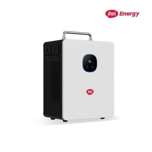 itelpowrr Itel Power Tank 500w Hybrid Solar Power Station Inverter + 1kwh Lifepo4 Battery